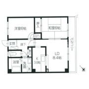 フォブールQUAの間取り画像