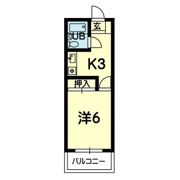 スカイハイツ上鶴の間取り画像