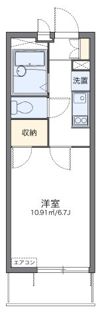 レオパレス並木の間取り画像