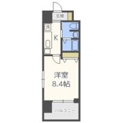 グランカーサ梅田北の間取り画像