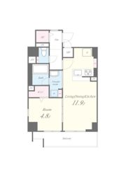 Ar?me梅田の間取り画像