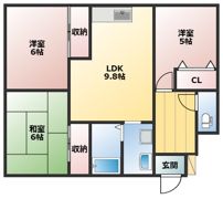 サンワインズライフの間取り画像