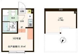 Lifesnap金町の間取り画像