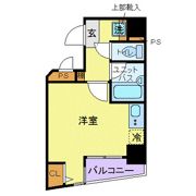 スカイコート新宿曙橋第2の間取り画像