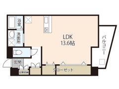 ルミエール幟の間取り画像