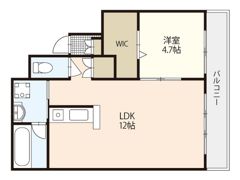 ルミエール幟の間取り画像