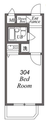 ユーコート下落合の間取り画像