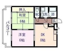 メゾンゆきの間取り画像