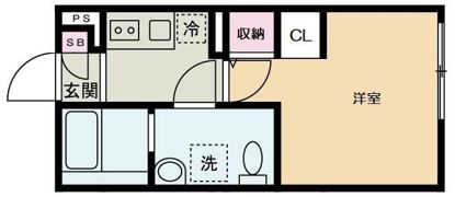 ラヴィーダ東長崎の間取り画像