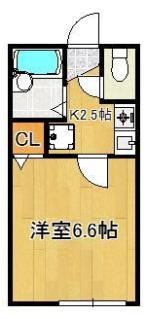 MOON朝日ヶ丘 A棟の間取り画像