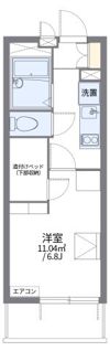 レオパレスRosemarryⅢの間取り画像