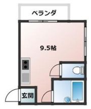 OIDAコーポの間取り画像