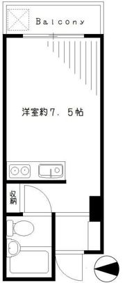 第5勝又ビルの間取り画像
