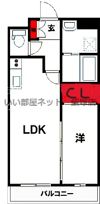 セントフォールTATEIWAの間取り画像