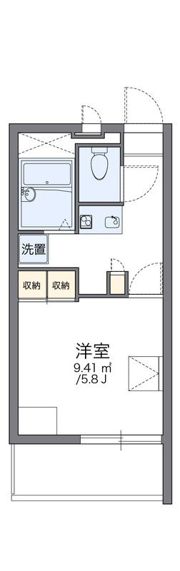 レオパレス楠2の間取り画像