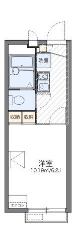 レオパレスラ プランタンⅡの間取り画像