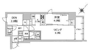 S－RESIDENCE神田avanceの間取り画像