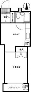 アイビーコーポの間取り画像