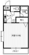 フィリー21B棟の間取り画像
