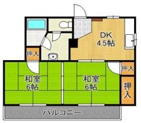 MDIマンション苅田駅前の間取り画像
