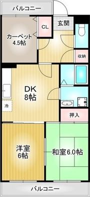 八事第一ビルの間取り画像