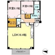 ハイム城山の間取り画像