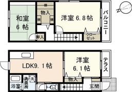 シャルマンの間取り画像