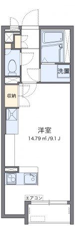 ミランダ城山の間取り画像