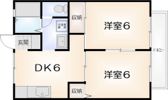 ハイツファミールの間取り画像