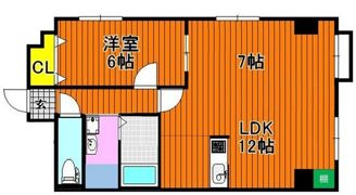 タイショウ7ビルの間取り画像