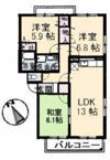 クレアシオン大町の間取り画像