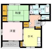 カルムF B棟の間取り画像