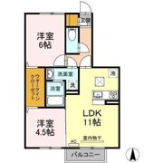 レスポワール B棟の間取り画像