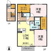 レスポワール B棟の間取り画像