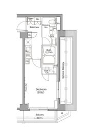 ザ・パークハビオ三軒茶屋テラスの間取り画像