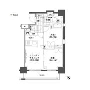 パークハビオ人形町の間取り画像