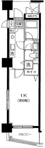 レジェンド西日暮里第二の間取り画像