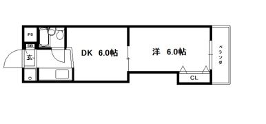 ヴィラビアンカⅢの間取り画像