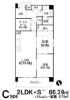シュワーブ穂波の間取り画像