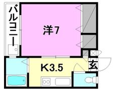 コンフォート森松の間取り画像