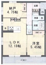 Paulownia Valley take10西横浜の間取り画像