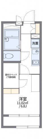 レオパレスSAKURAⅡの間取り画像