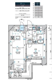 ディアレイシャス川崎の間取り画像