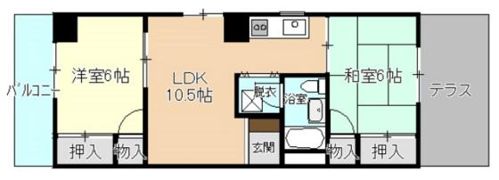 メゾンイヨの間取り画像