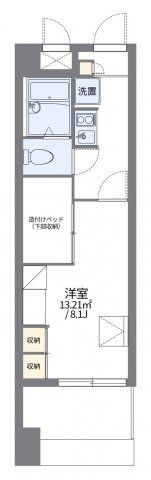 レオパレス国泰寺の間取り画像