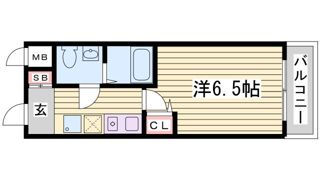 グリーン・ネス神戸駅前の間取り画像