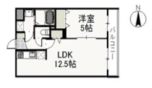 サウスコート西市の間取り画像