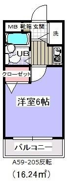 サンネコザネ(A-059)の間取り画像