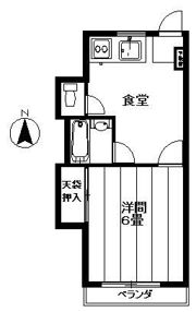 パークサイドふじの間取り画像