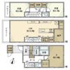 南千束戸建の間取り画像